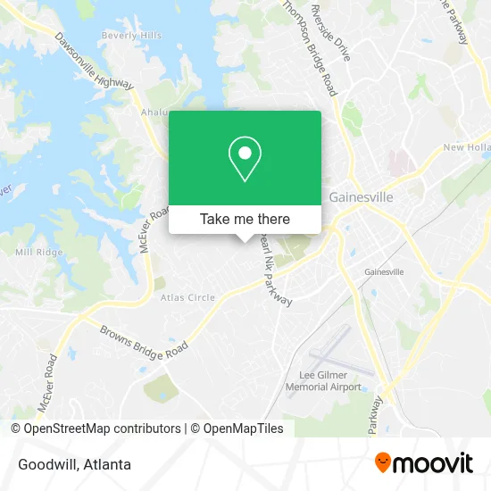 Goodwill map