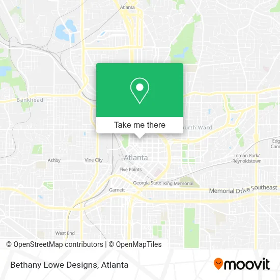 Bethany Lowe Designs map