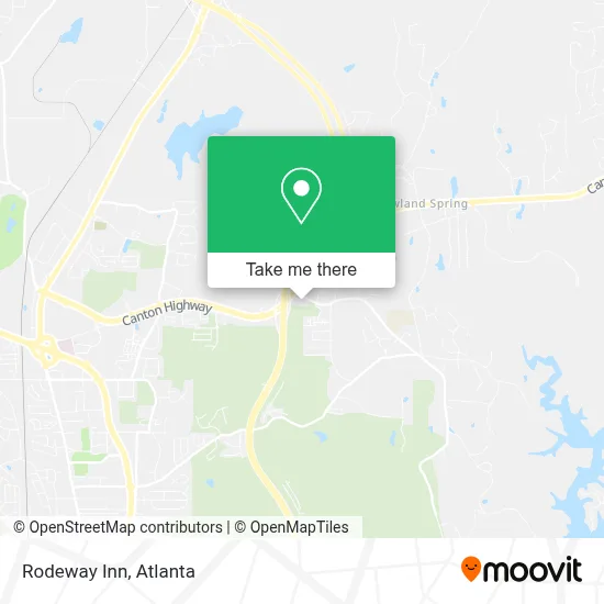 Rodeway Inn map