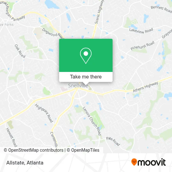 Allstate map