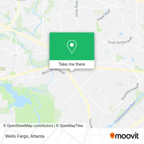 Wells Fargo map