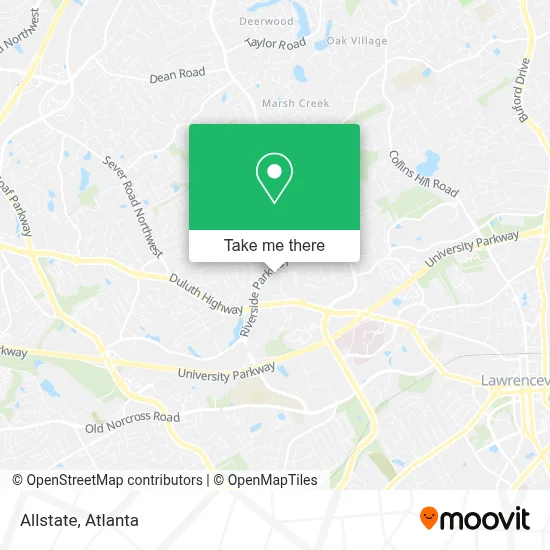 Allstate map