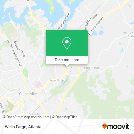 Wells Fargo map