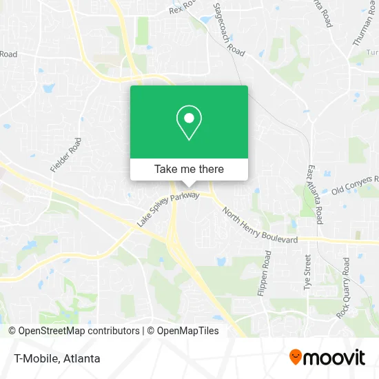 T-Mobile map