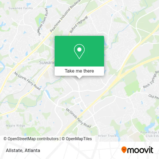 Allstate map