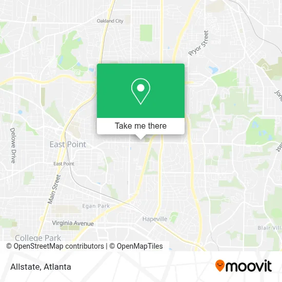 Allstate map