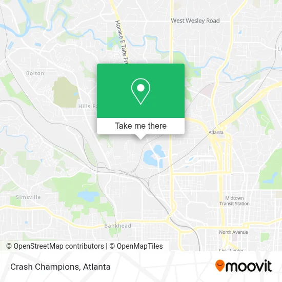 Crash Champions map