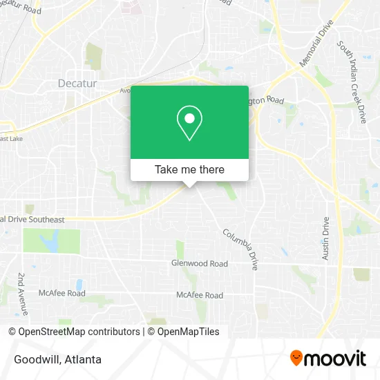 Goodwill map