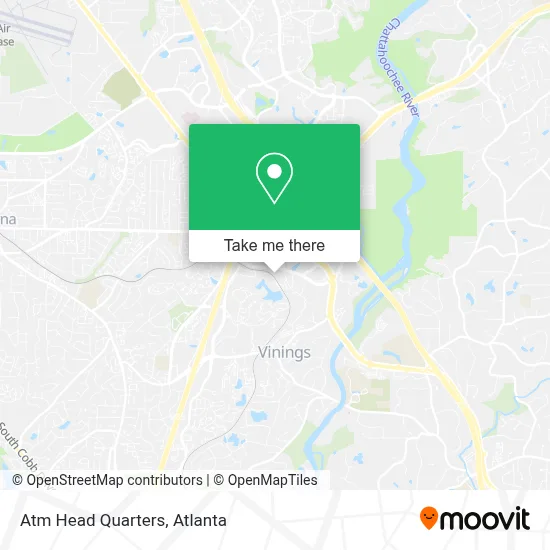Atm Head Quarters map