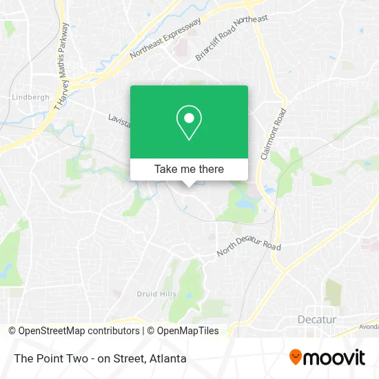 The Point Two - on Street map