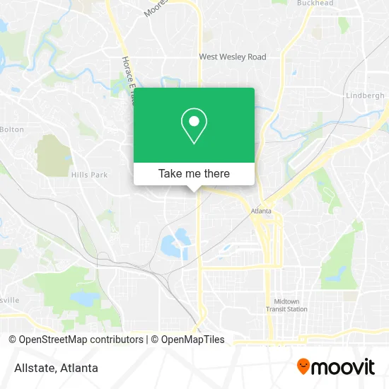 Allstate map