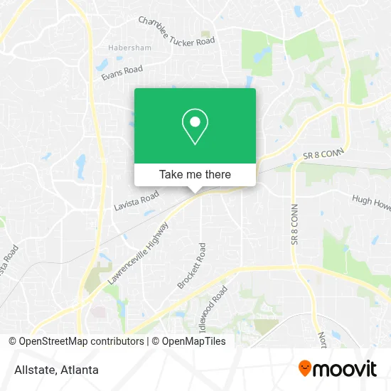 Allstate map