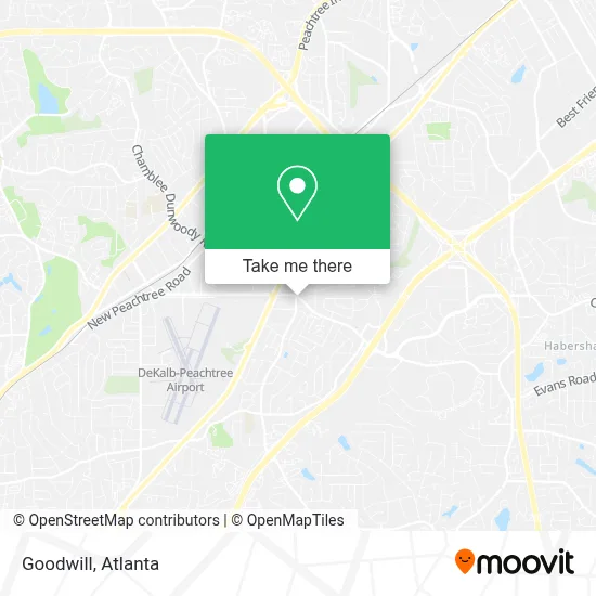 Goodwill map