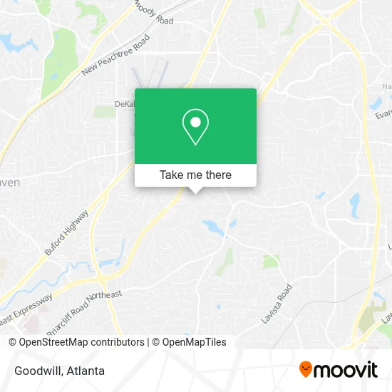 Goodwill map