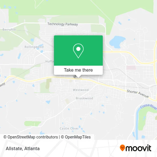 Allstate map