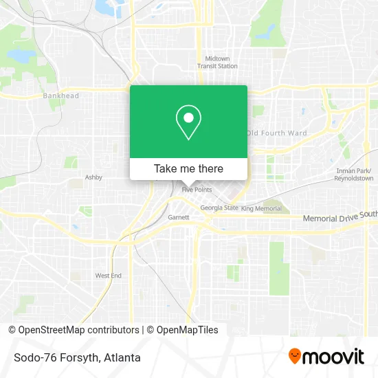 Sodo-76 Forsyth map