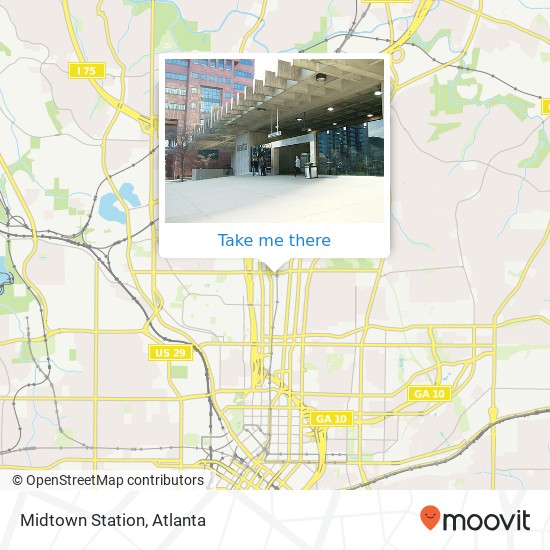 Midtown Station map