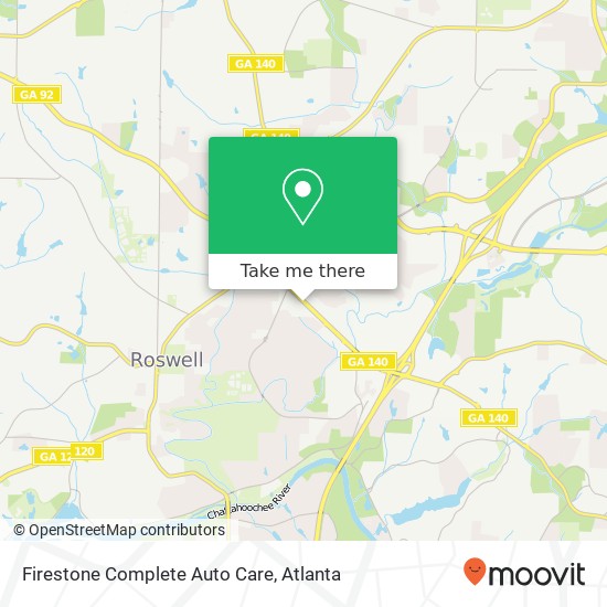 Firestone Complete Auto Care map