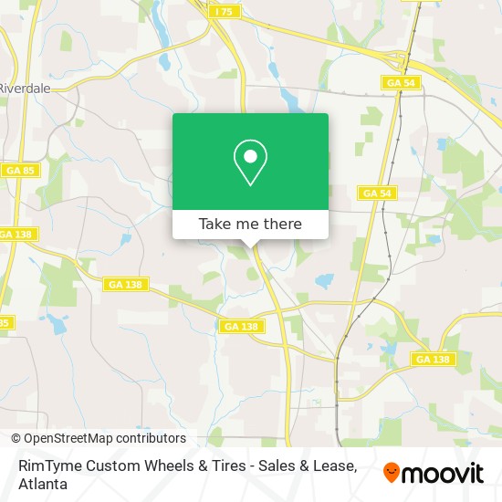 RimTyme Custom Wheels & Tires - Sales & Lease map