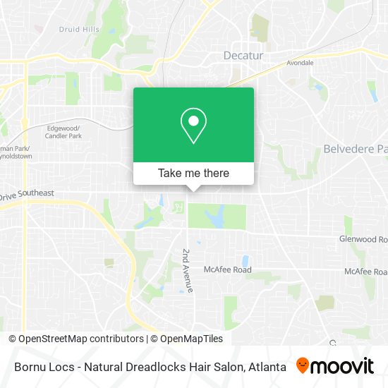 Bornu Locs - Natural Dreadlocks Hair Salon map