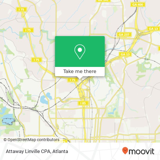 Attaway Linville CPA map