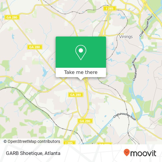 Mapa de GARB Shoetique