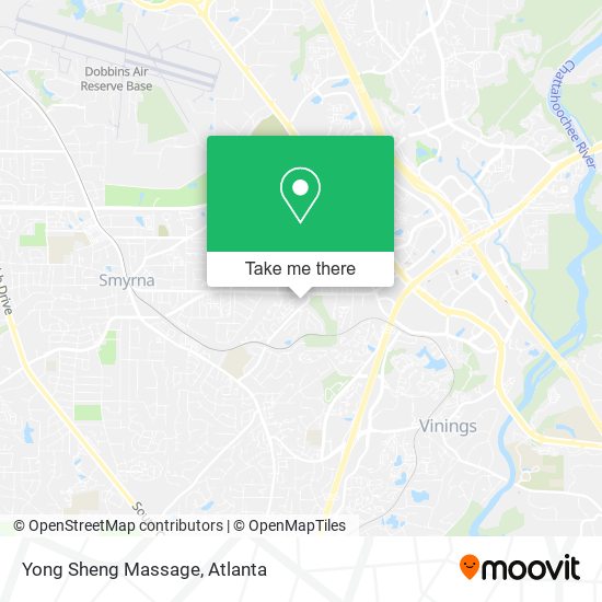 Yong Sheng Massage map