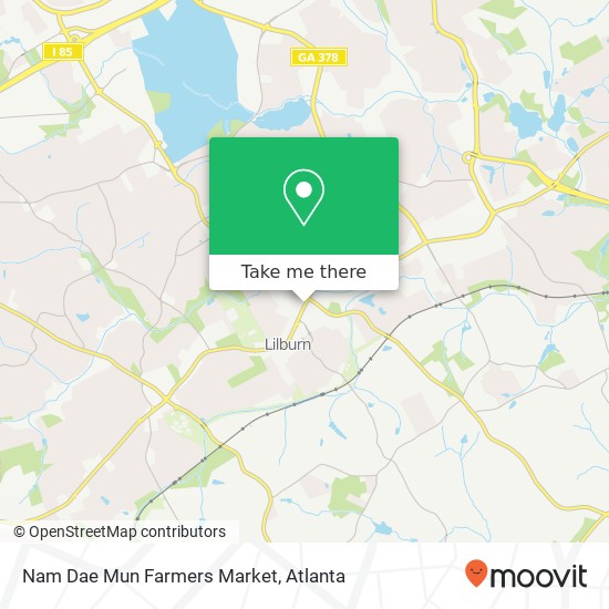 Nam Dae Mun Farmers Market map