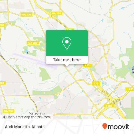 Audi Marietta map