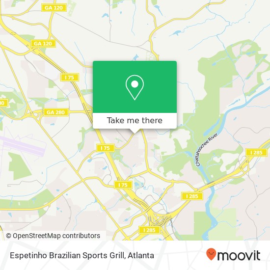 Mapa de Espetinho Brazilian Sports Grill