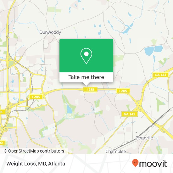 Weight Loss, MD map