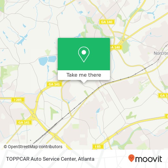 TOPPCAR Auto Service Center map