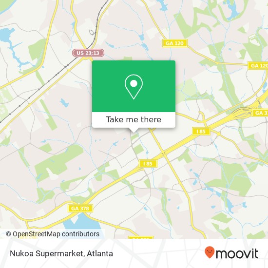 Nukoa Supermarket map