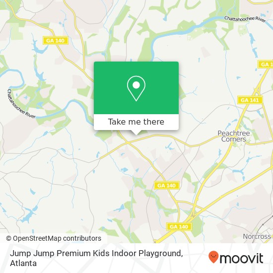 Mapa de Jump Jump Premium Kids Indoor Playground