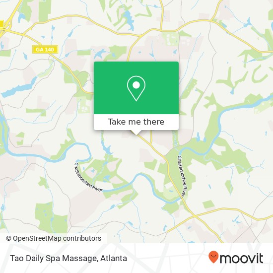 Mapa de Tao Daily Spa Massage