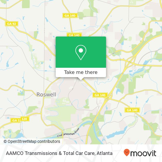 Mapa de AAMCO Transmissions & Total Car Care