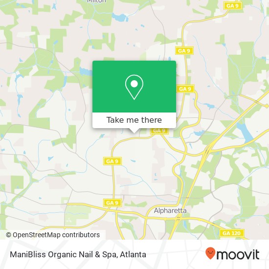 ManiBliss Organic Nail & Spa map