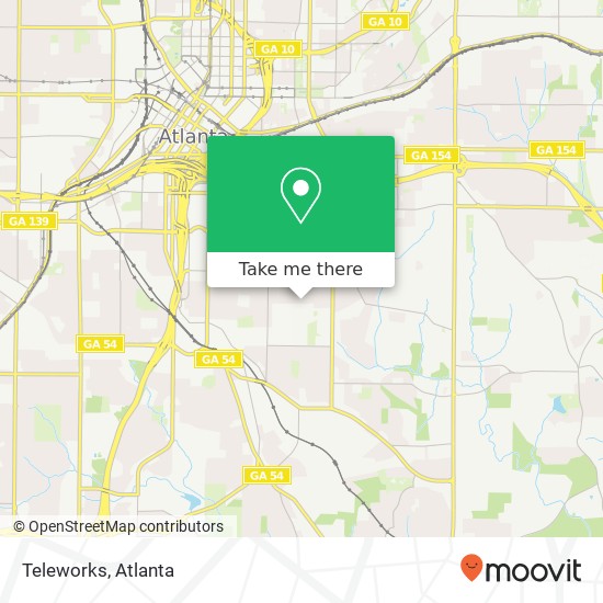 Teleworks map