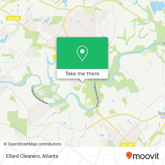 Ellard Cleaners map