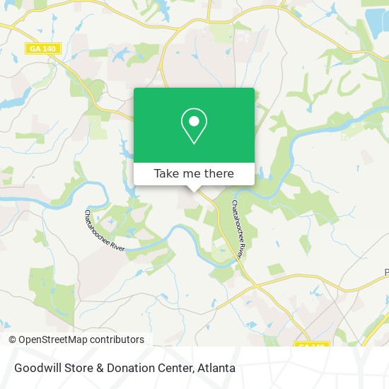 Mapa de Goodwill Store & Donation Center