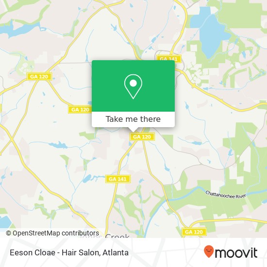 Eeson Cloae - Hair Salon map