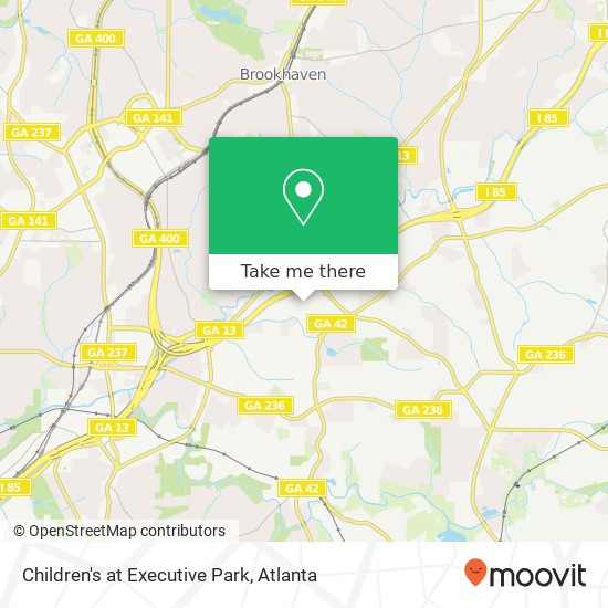 Mapa de Children's at Executive Park