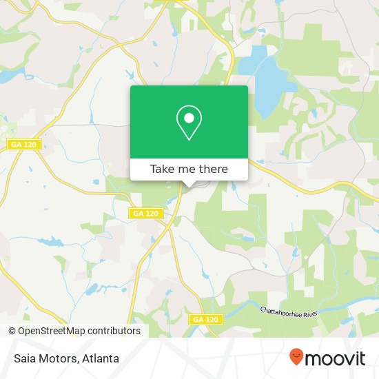 Saia Motors map