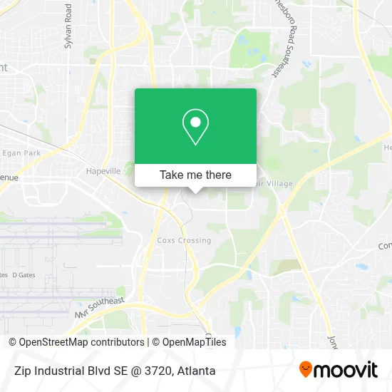 Zip Industrial Blvd SE @ 3720 map