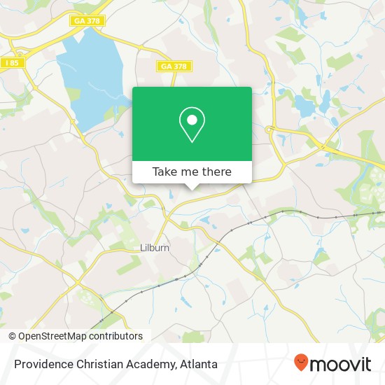 Providence Christian Academy map