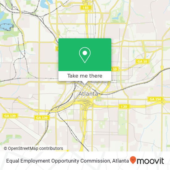 Equal Employment Opportunity Commission map