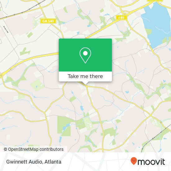 Gwinnett Audio map