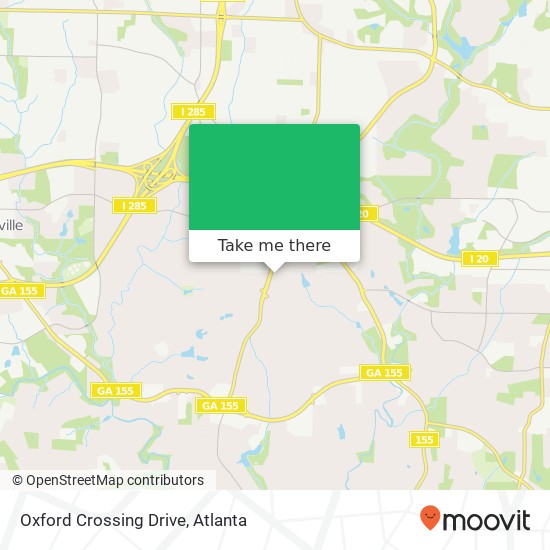 Mapa de Oxford Crossing Drive
