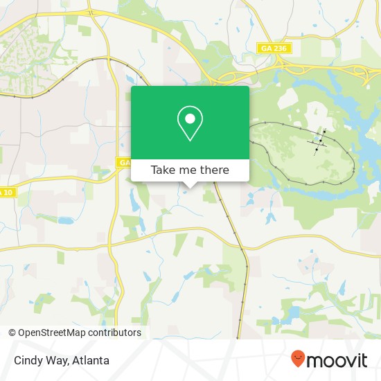 Mapa de Cindy Way