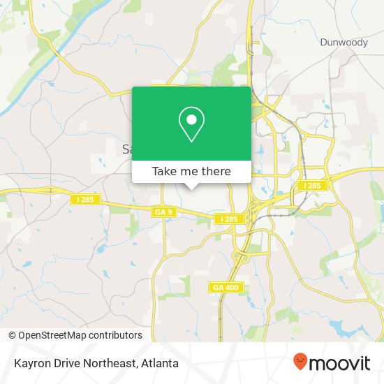 Mapa de Kayron Drive Northeast